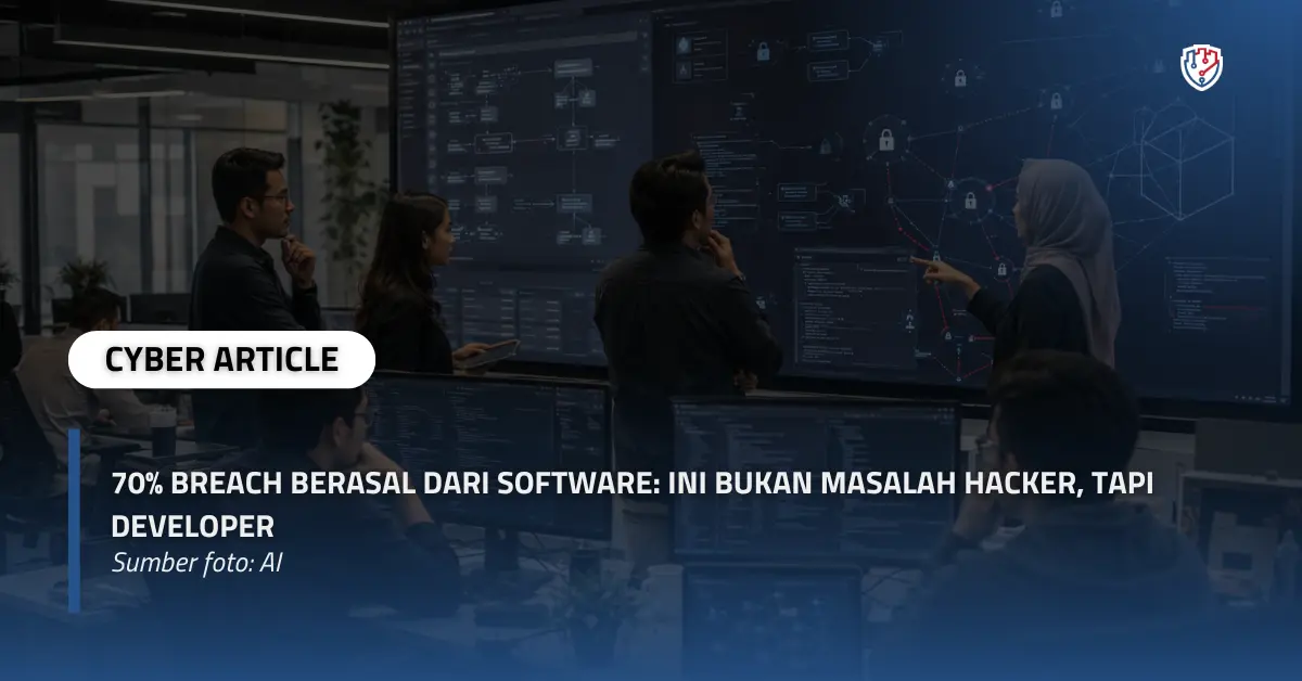 70% Breach Berasal dari Software Ini Bukan Masalah Hacker, Tapi Developer.webp