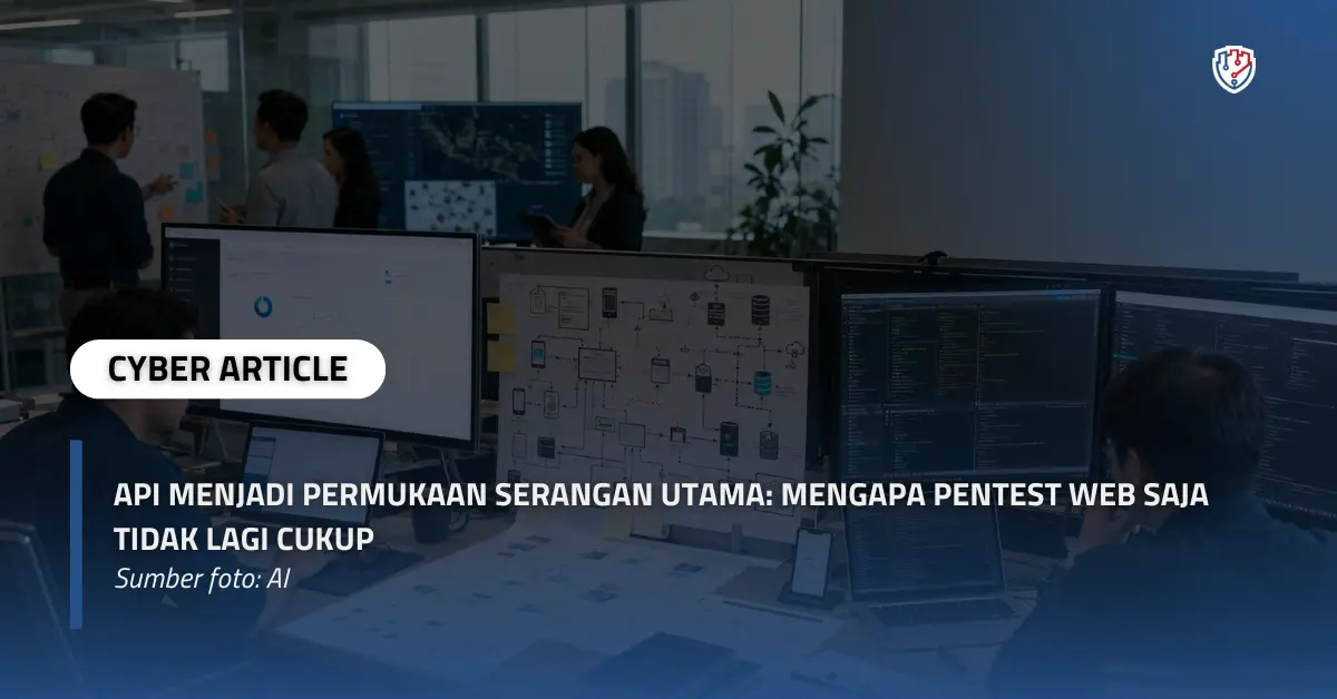 API Menjadi Permukaan Serangan Utama Mengapa Pentest Web Saja Tidak Lagi Cukup.webp