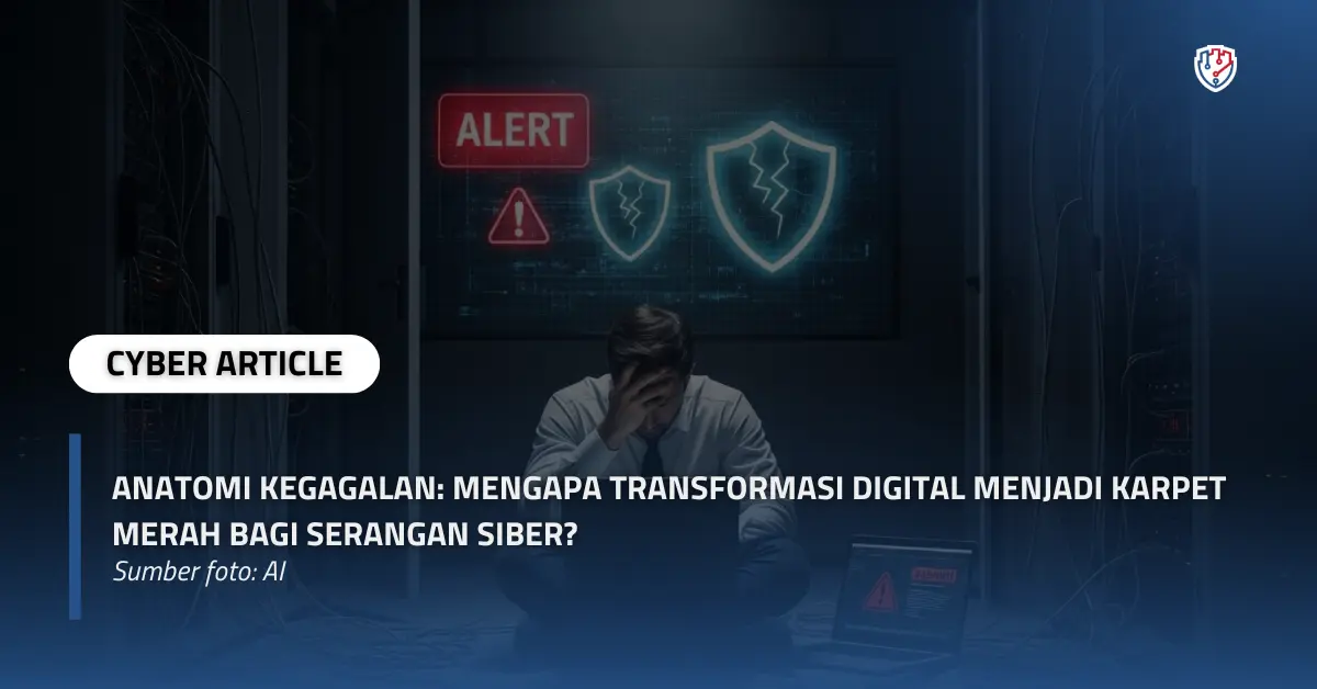 Anatomi Kegagalan Mengapa Transformasi Digital Menjadi Karpet Merah bagi Serangan Siber.webp