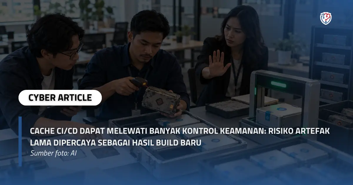 Cache CI CD Dapat Melewati Banyak Kontrol Keamanan Risiko Artefak Lama Dipercaya sebagai Hasil Build Baru.webp