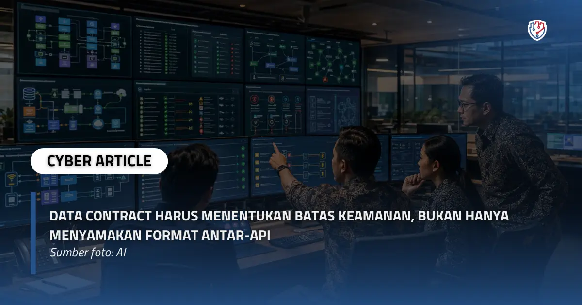 Data Contract Harus Menentukan Batas Keamanan, Bukan Hanya Menyamakan Format Antar-API.webp