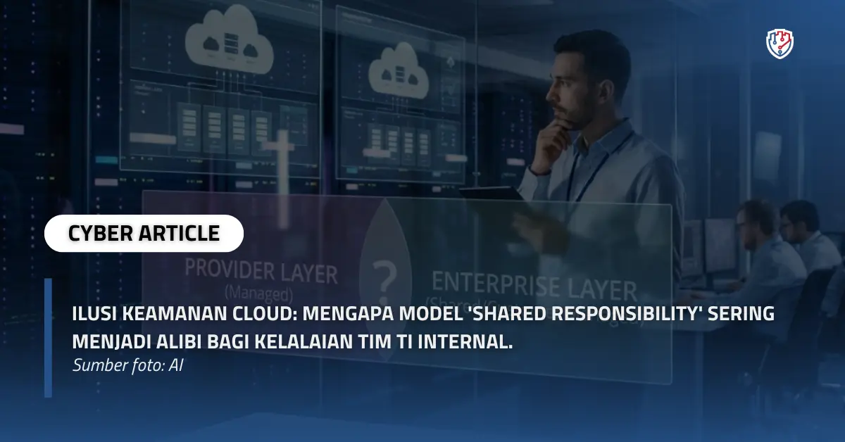 Ilusi Keamanan Cloud Mengapa Model 'Shared Responsibility' Sering Menjadi Alibi bagi Kelalaian Tim TI Internal..webp
