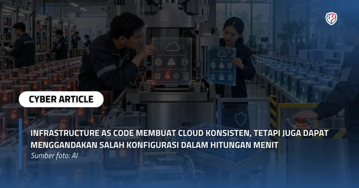 Infrastructure as Code Membuat Cloud Konsisten, tetapi Juga Dapat Menggandakan Salah Konfigurasi dalam Hitungan Menit copy.webp