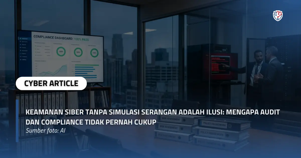 Keamanan Siber Tanpa Simulasi Serangan Adalah Ilusi Mengapa Audit dan Compliance Tidak Pernah Cukup.webp