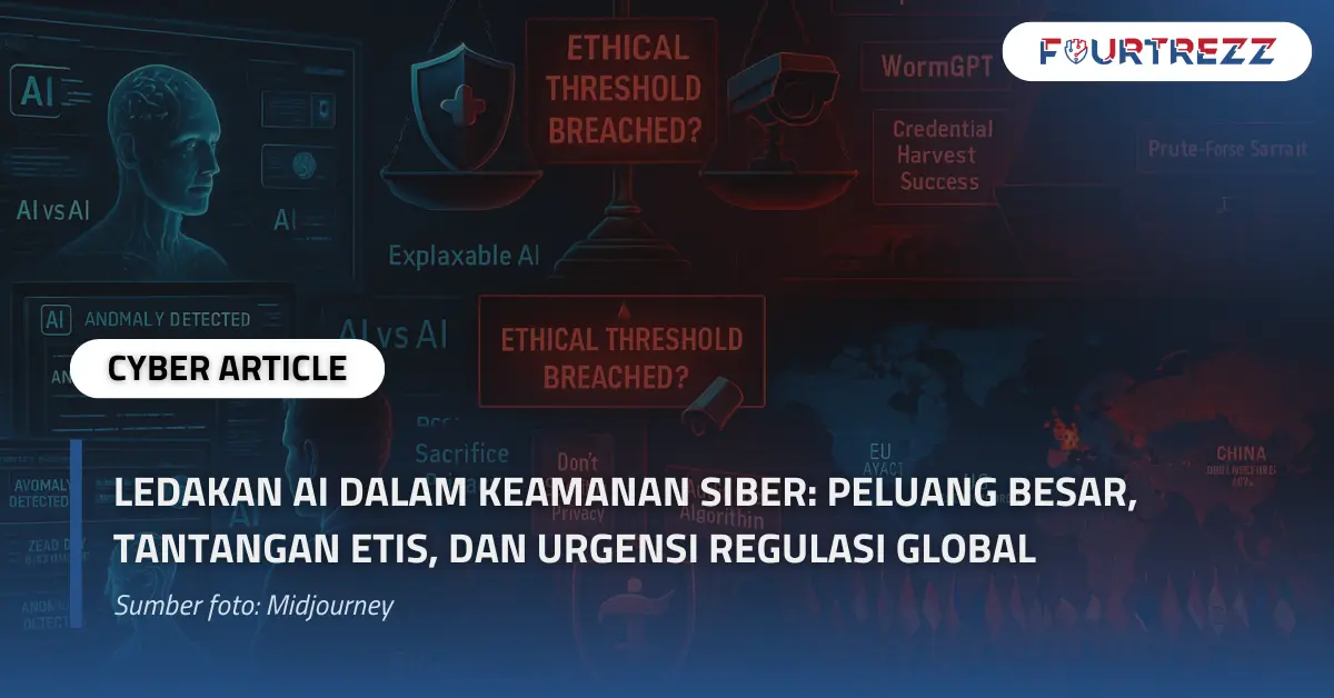 Ledakan AI dalam Keamanan Siber Peluang Besar, Tantangan Etis, dan Urgensi Regulasi Global.webp
