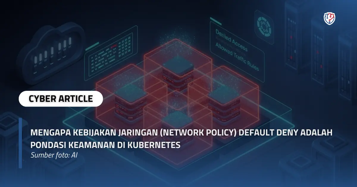 Mengapa Kebijakan Jaringan (Network Policy) Default Deny Adalah Pondasi Keamanan di Kubernetes.webp