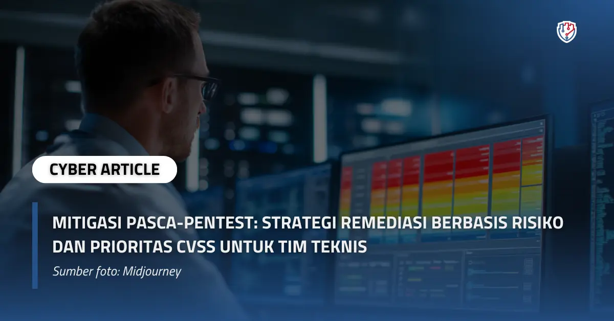 Mitigasi Pasca-Pentest Strategi Remediasi Berbasis Risiko dan Prioritas CVSS untuk Tim Teknis.webp