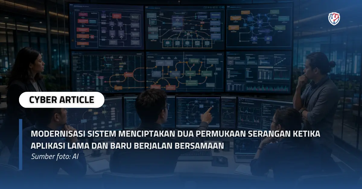 Modernisasi Sistem Menciptakan Dua Permukaan Serangan ketika Aplikasi Lama dan Baru Berjalan Bersamaan.webp