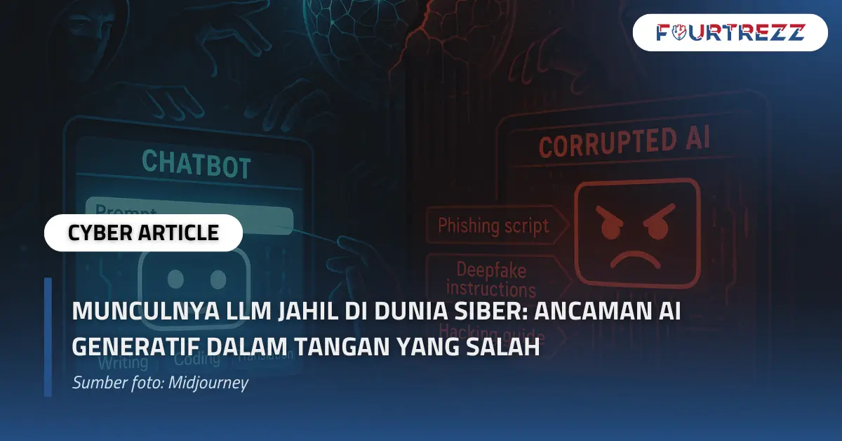 Munculnya LLM Jahil di Dunia Siber Ancaman AI Generatif dalam Tangan yang Salah.webp