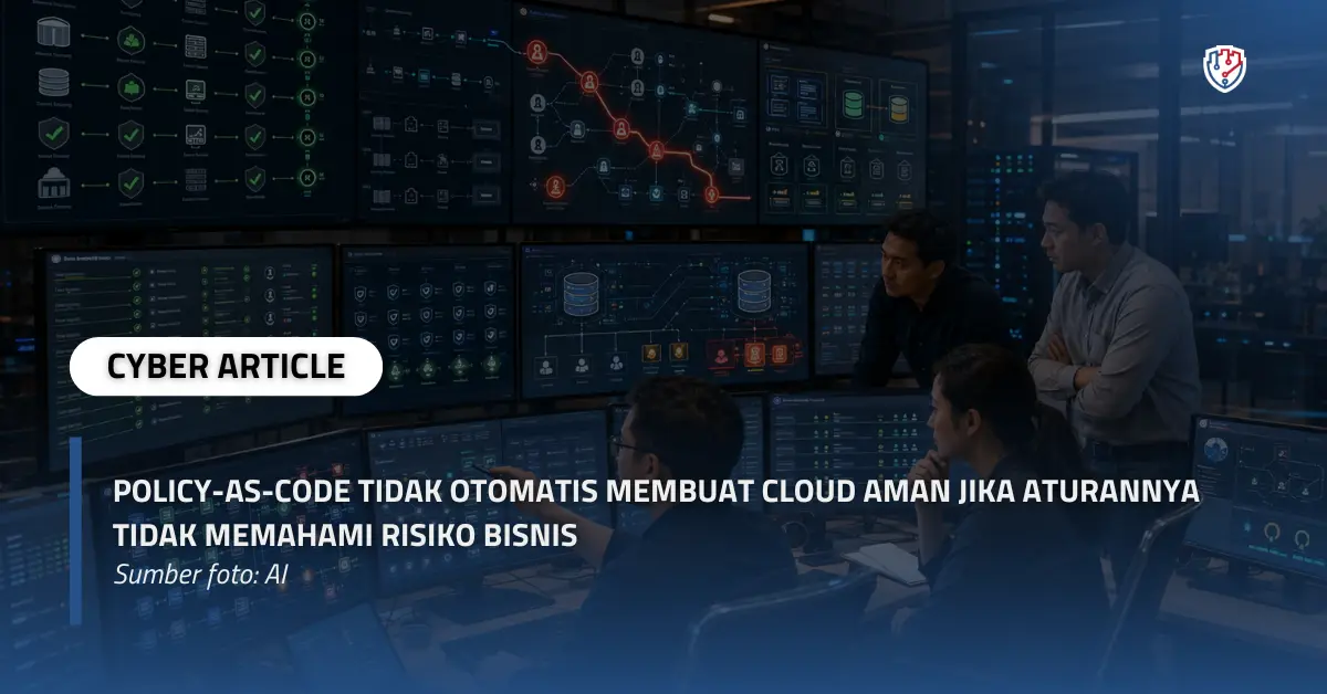 Policy-as-Code Tidak Otomatis Membuat Cloud Aman jika Aturannya Tidak Memahami Risiko Bisnis.webp