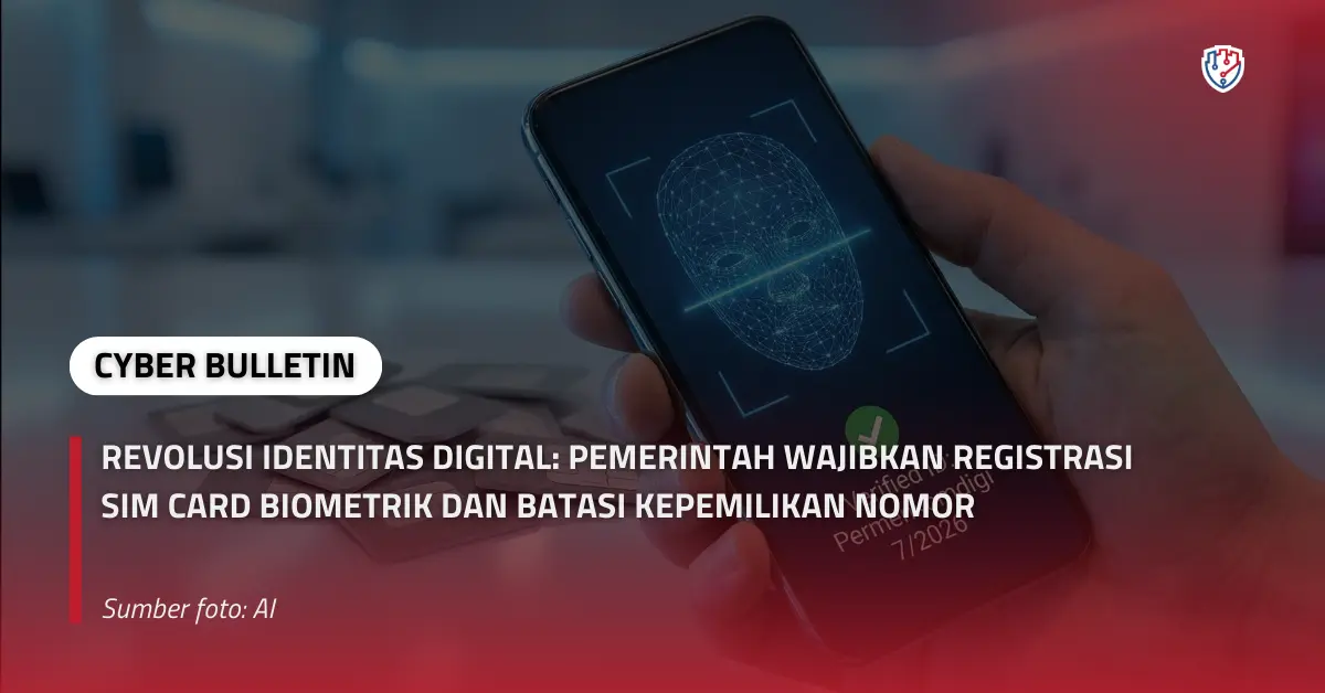 Sim Identitas Revolusi Identitas Digital: Pemerintah Wajibkan Registrasi SIM Card ...