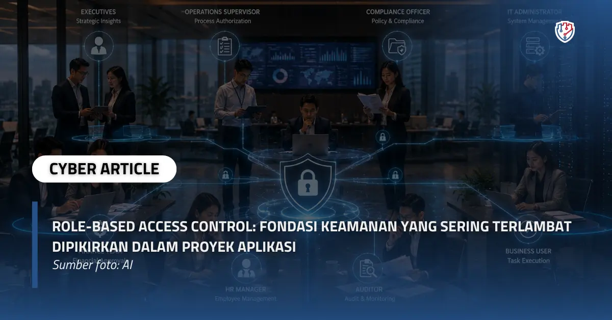 Role-Based Access Control Fondasi Keamanan yang Sering Terlambat Dipikirkan dalam Proyek Aplikasi.webp