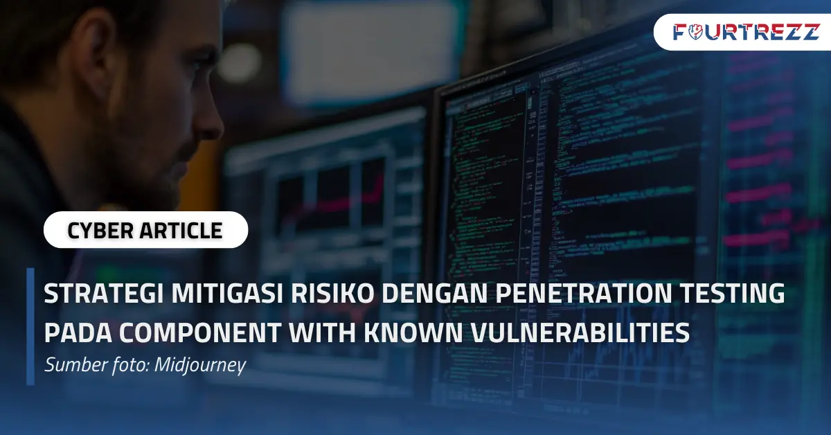 Strategi Mitigasi Risiko dengan Penetration Testing pada Component with Known Vulnerabilities.webp