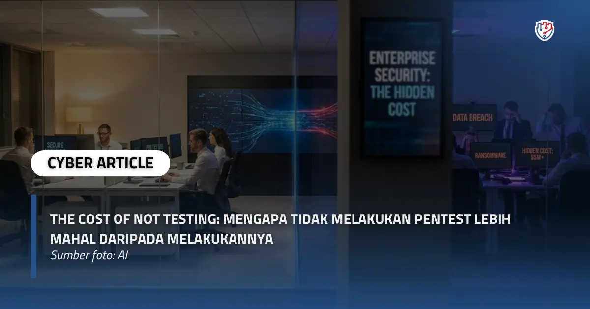 The Cost of Not Testing Mengapa Tidak Melakukan Pentest Lebih Mahal daripada Melakukannya.webp